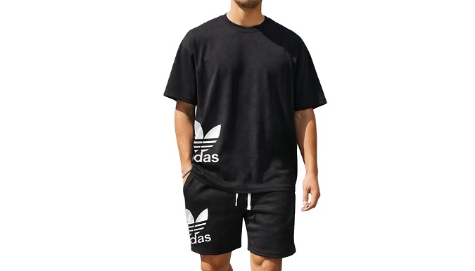 2-Piece Sporty Short Sleeve Casual Co-ord - 16 Colours & 4 Sizes!