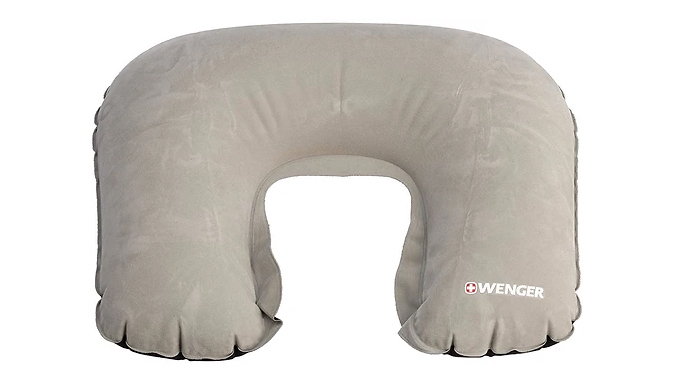 Wenger Swiss Gear Inflatable Travel Neck Pillow - 2 Colours from Dealberry Limited