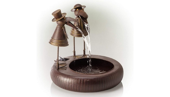 Outdoor Animal Garden Fountain - 5 Designs