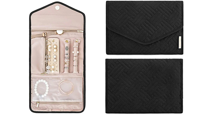 Foldable Jewellery Roll Case - 3 Colours