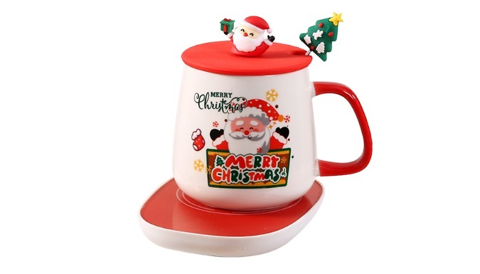 Christmas Mug with Heated Base - 4 Designs