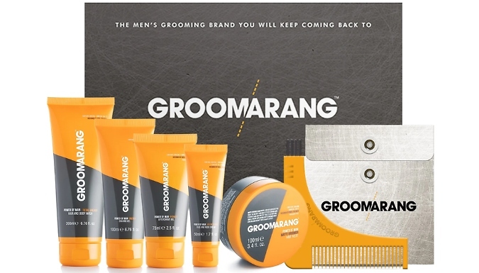 6-Piece Groomarang Power of Man Gift Set