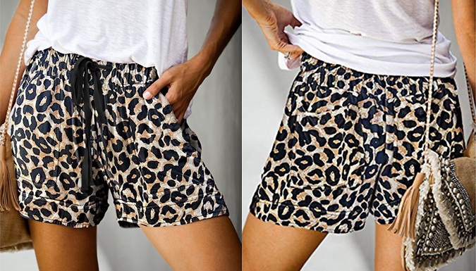 Drawstring Elastic Waist Shorts With Pocket - 5 Colours & 5 Sizes
