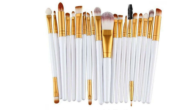20-Pack of Makeup Brushes