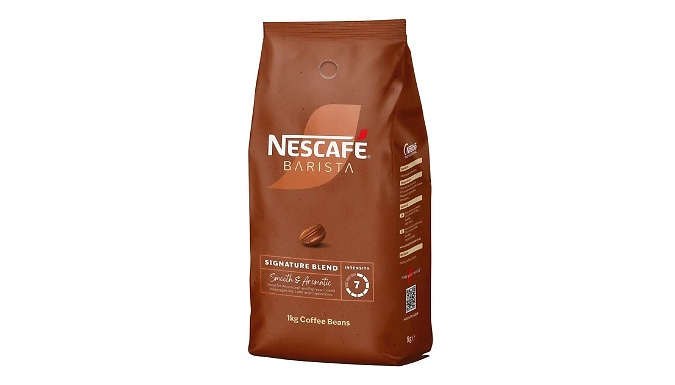 1kg Nescafe Barista Signature Blend Coffee Beans - Whole Bean Coffee!