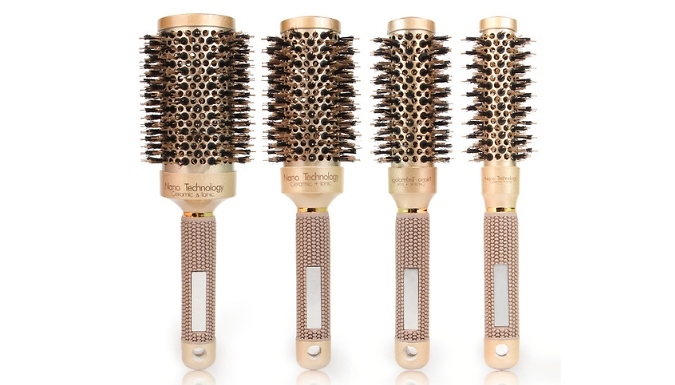 Round Blowout Brushes - 2 Colours & 4 Sizes