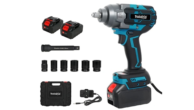 13-Piece Traderight 21V Brushless Impact Wrench Set