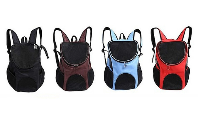 Pet Carrier Travel Backpack - 4 Colours