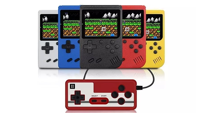 Portable Retro Gaming Console - 6 Colours