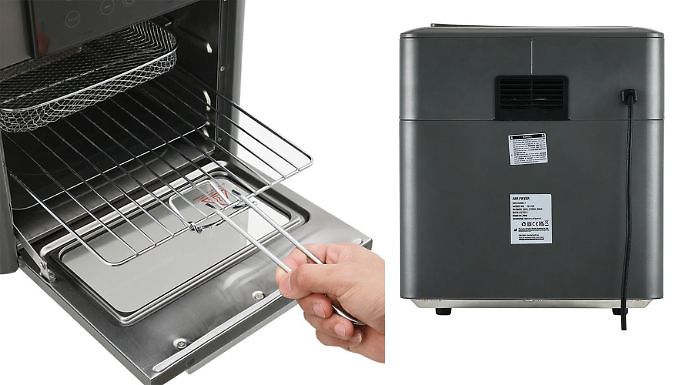 12L Multifunctional Air Fryer Oven- Free Cooking Baskets!