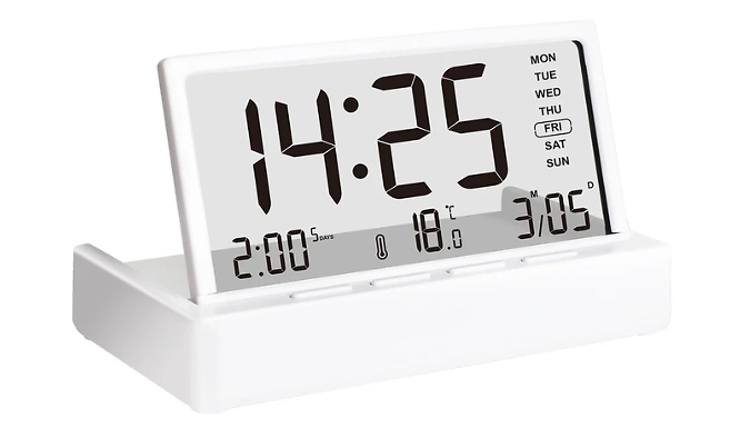 Multifunctional Folding Electronic Alarm Clock