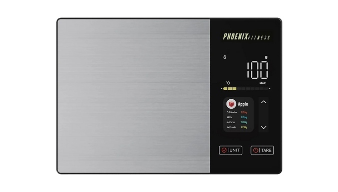 Bluetooth Calorie-Tracking Smart Food Scale