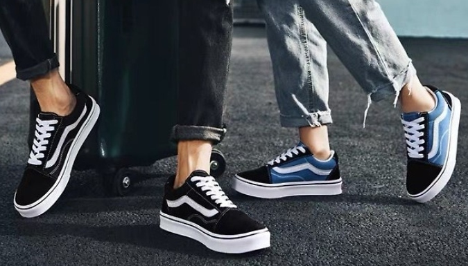 Unisex Canvas Sneakers - 3 Colours from Go Groopie IE
