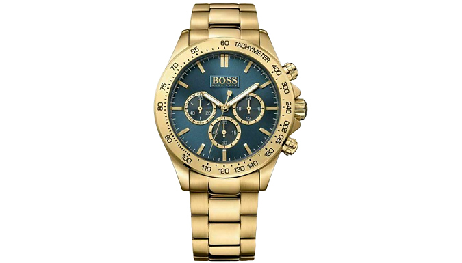 Hugo Boss Ikon Gold Tone Men's Watch