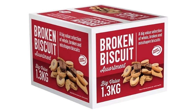 1.3kg Classic Broken Biscuits Box