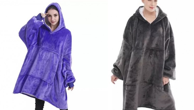 Oversized Jumper Hoodie Blanket - 4 Colours