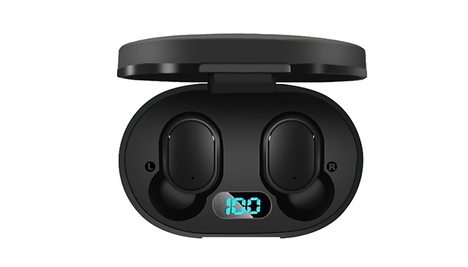 Bluetooth 5.0 Earbuds With Charging Case