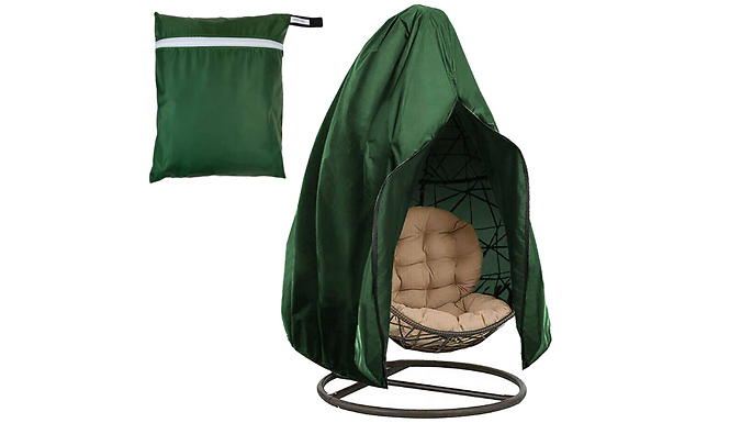 Waterproof Hanging Swing Egg Chair Protective Cover - 2 Colours at Go Groopie