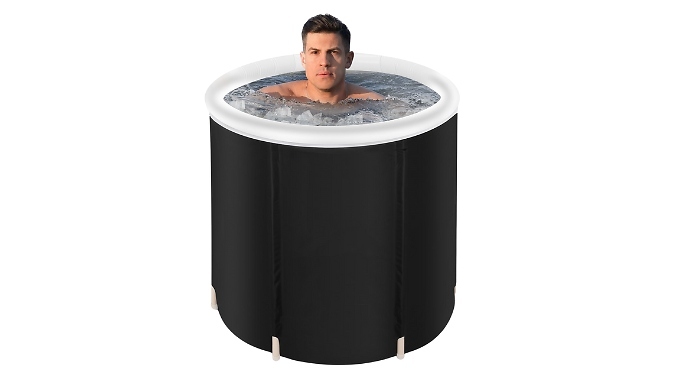 Portable Cold Water Plunge Bath Tub with Cushion