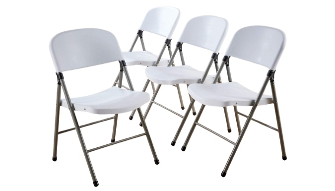4-Piece Folding Chair Set
