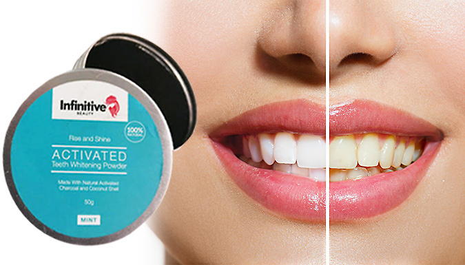 Charcoal Teeth Whitening Powder and Blackhead Peel-Off Mask Set