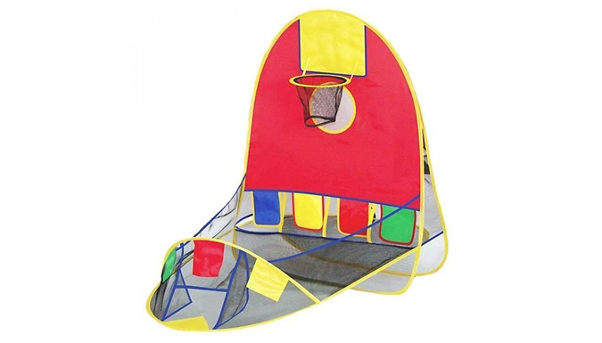 Kids' Basketball Play Tent & Balls