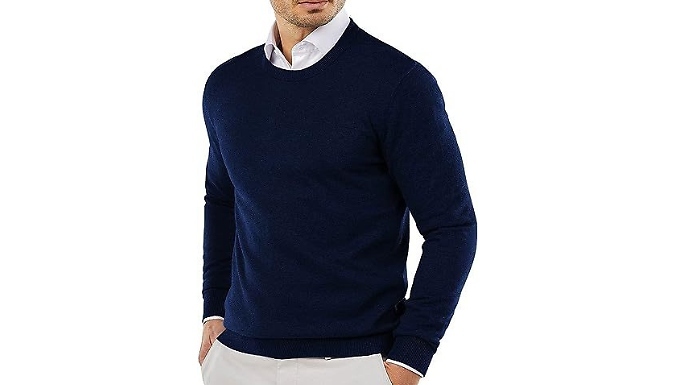 Men's Pullover Classic Jumper - 15 Colours