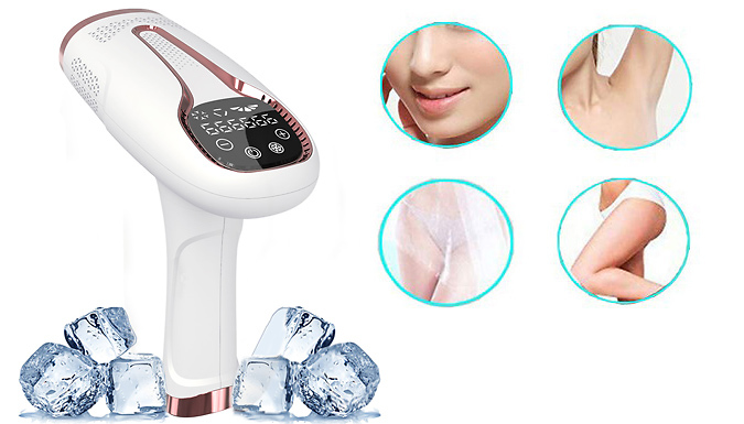 LCD Laser Hair Remover - Optional Ice Cooling!