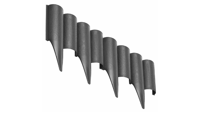 2.5m Palisade Garden Edging Border Wall - 4 Colours