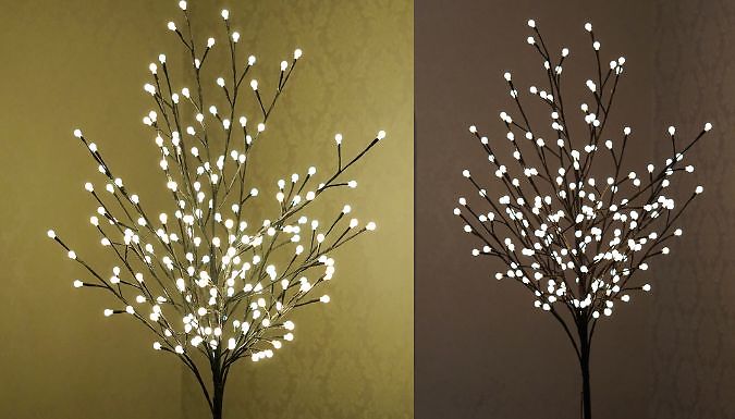 5ft 200 LED Berry Blossom Tree With Stand