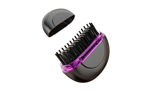 Cordless Ionic Hair Straightener Brush - 3 Colours
