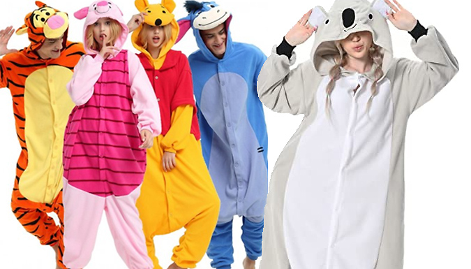 Novelty Winnie The Pooh Inspired Snuggle Onesies – 6 Styles