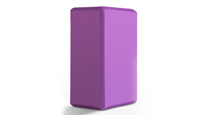 Premium 23cm EVA Yoga Block - 4 Colours