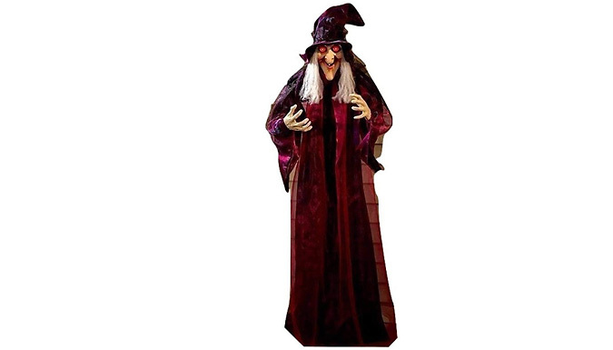 Life Size Floating Witch Halloween Decoration