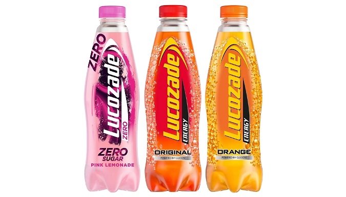 Lucozade Energy Sparkling Energy Drinks