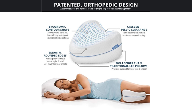 Memory Foam Orthopaedic Leg Legacy Pillow