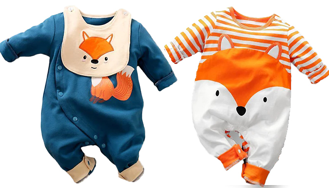 Baby Character Onesie Romper - 6 Styles & 4 Sizes