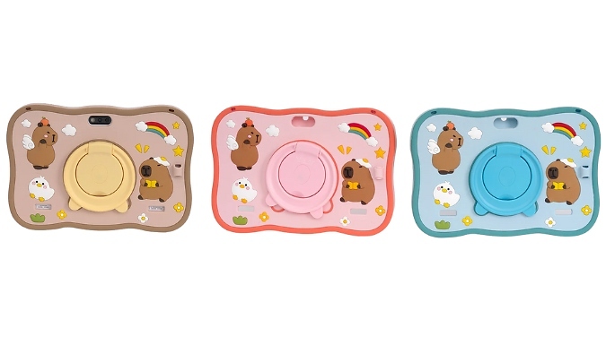 Kid's 8-Inch Tablet with Drop-Resistant Case - 3 Colours!