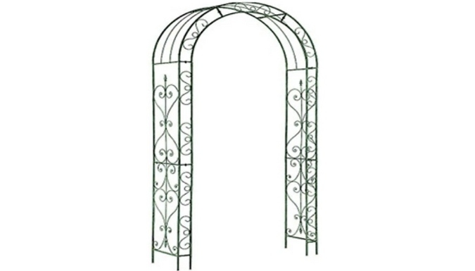 Metal Garden Patio Rose Arbour Archway