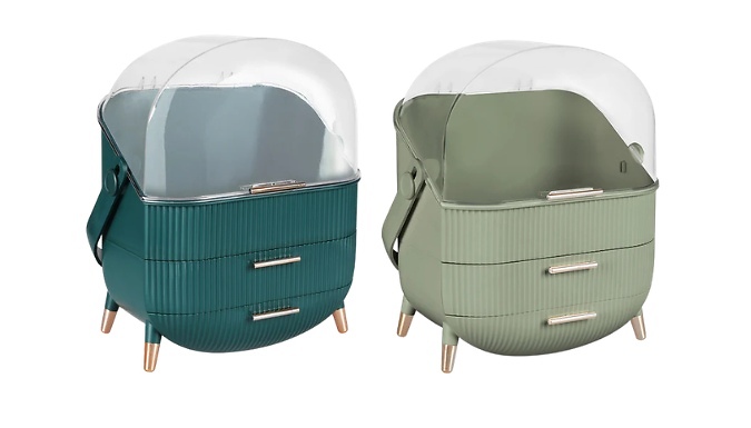 Makeup Organiser Storage Case - 2 Colours