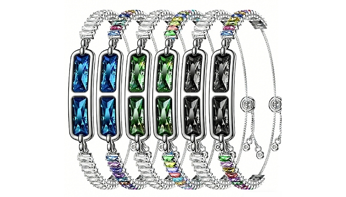 Women's Multi-Functional Wellness-Tracking Smart Bracelet - 3 Colours, 2 Chains