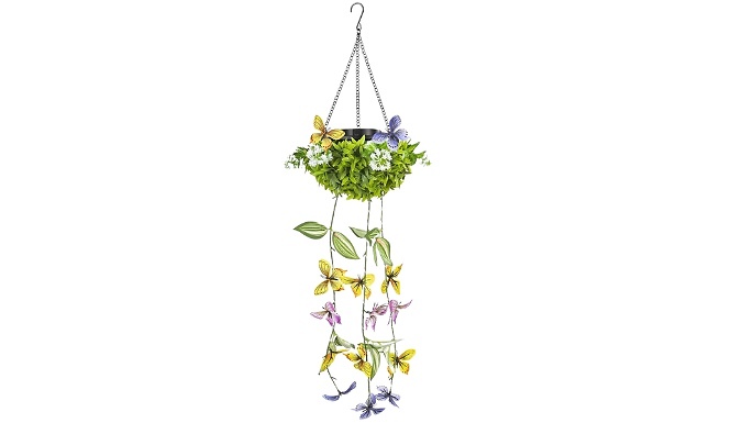 Outdoor Hanging Vine Butterfly Solar Light - 2 Designs!