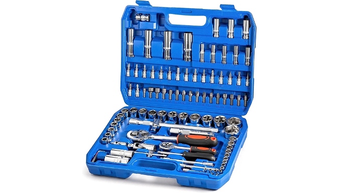 94-Piece Socket & Screwdriver Tool Kit