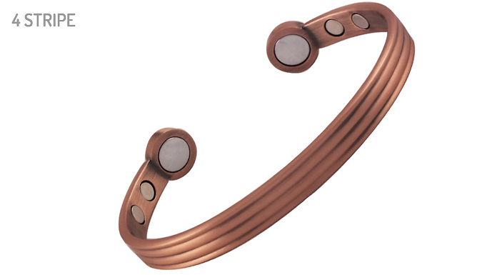 Acusoothe Copper Magnetic Bracelet - 1 or 2 Pack