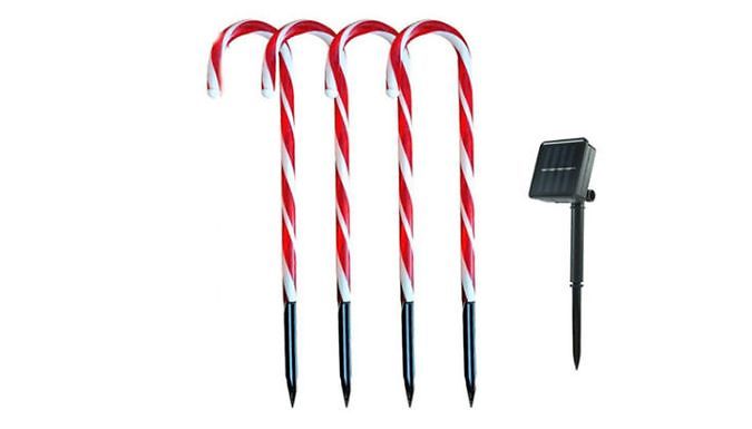 Christmas Candy Cane Garden Pathway Light Decoration - 1, 2, 4 or 5Pieces