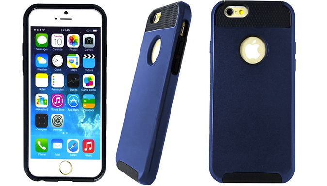 iPhone-Compatible Hard Shell Phone Case - 4 Colours