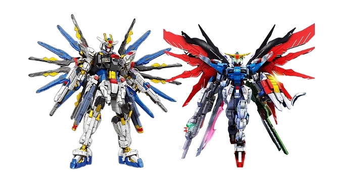 Mech Warrior Puzzle Assembly Model - 2 Designs