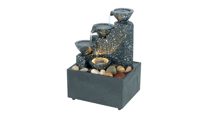 3-Tier Cascading Water Fountain