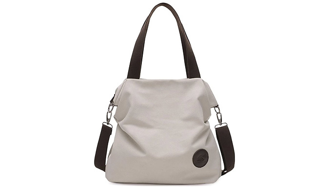 Canvas Shoulder Bag - 5 Colours Canvas Shoulder Bag - 5 Colours