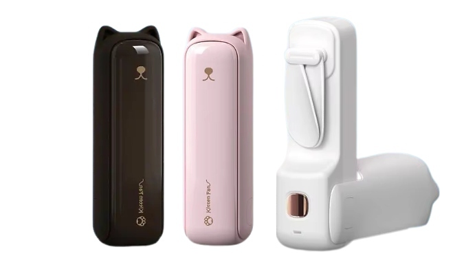 3-in-1 Handheld Mini Fan, Power Bank & Flashlight - 3 Colours